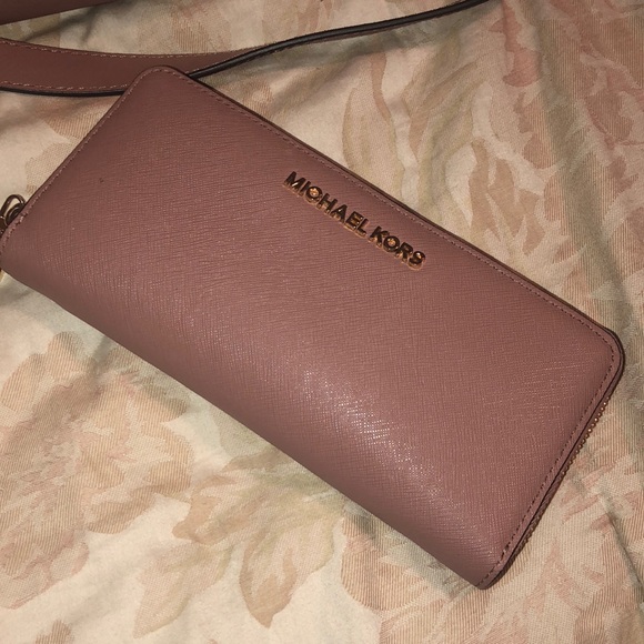 Dusty rose mk hamilton and Wallet!! - Picture 5 of 8